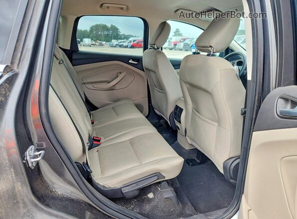 1FMCU9GD4KUC33966 2019 FORD ESCAPE Gray უკანა სალონის ხედი