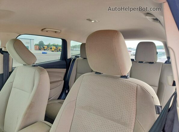 1FMCU9GD4KUC33966 2019 FORD ESCAPE Gray უკანა სავარძლების ხედი
