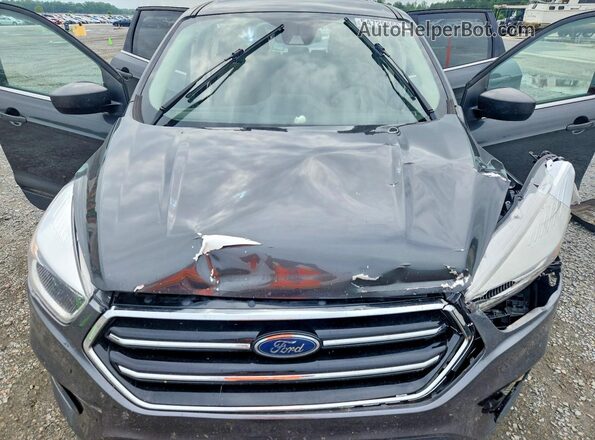 1FMCU9GD4KUC33966 2019 FORD ESCAPE Gray ძრავის განყოფილების ხედი