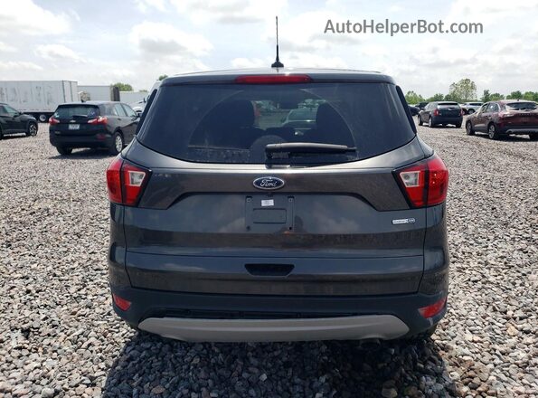 1FMCU9GD4KUC43042 2019 FORD ESCAPE Серый Вид сзади