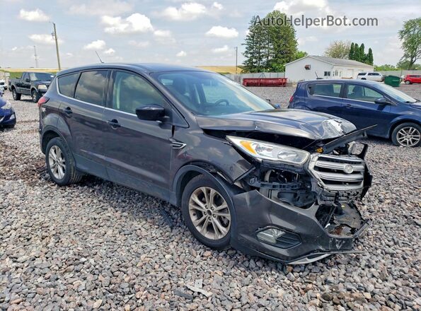 1FMCU9GD4KUC43042 2019 FORD ESCAPE Серый Передняя правая четверть