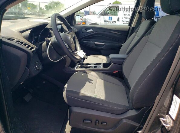 1FMCU9GD4KUC43042 2019 FORD ESCAPE Серый Вид салона спереди
