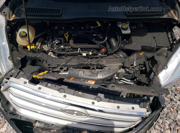 1FMCU9GD4KUC43042 2019 FORD ESCAPE Серый Вид задней части салона