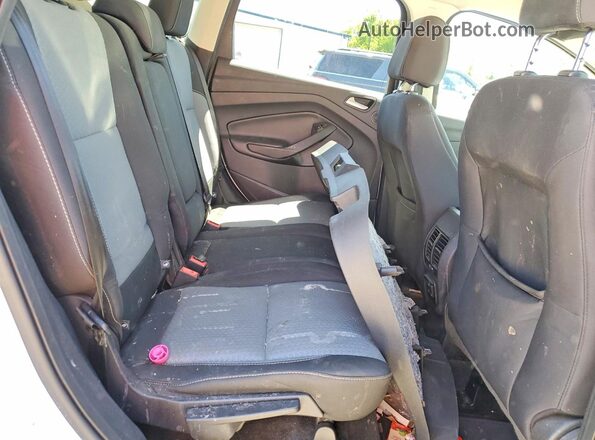 1FMCU9GD5HUB38714 2017 FORD ESCAPE Белый Вид задней части салона