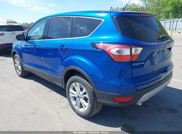 1FMCU9GD5HUE18567 2017 FORD ESCAPE Blue Tył lewy