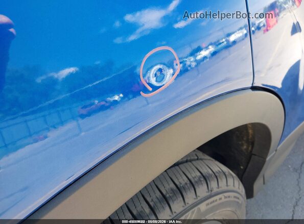 1FMCU9GD5HUE18567 2017 FORD ESCAPE Blue Widok z przodu