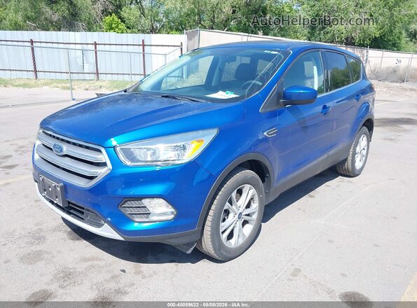 1FMCU9GD5HUE18567 2017 FORD ESCAPE Blue Przód lewy