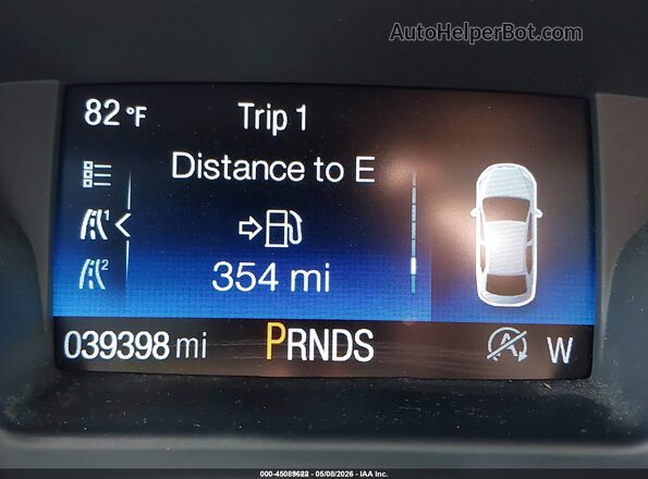 1FMCU9GD5HUE18567 2017 FORD ESCAPE Blue 
