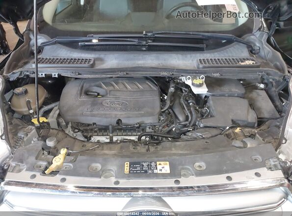 1FMCU9GD5HUF07989 2017 FORD ESCAPE Black Vista trasera