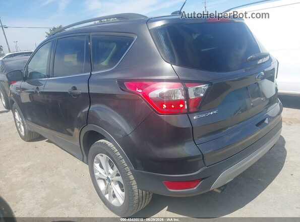1FMCU9GD5JUA10768 2018 FORD ESCAPE Gray Задня ліва чверть