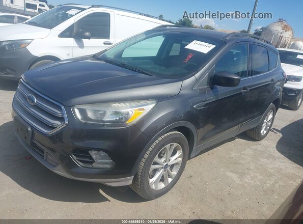 1FMCU9GD5JUA10768 2018 FORD ESCAPE Gray Передня ліва чверть