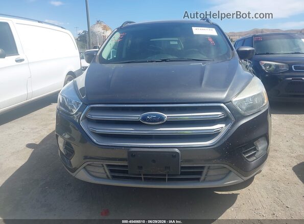 1FMCU9GD5JUA10768 2018 FORD ESCAPE Gray Вид щитка приладів