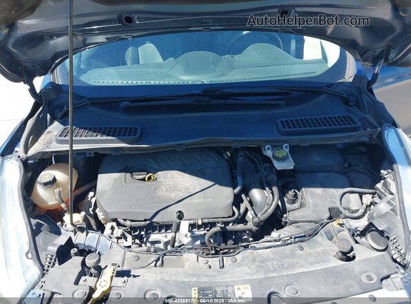 1FMCU9GD5JUA14190 2018 FORD ESCAPE Синий Вид сзади