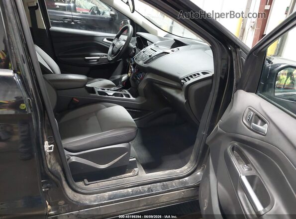 1FMCU9GD5JUB15617 2018 FORD ESCAPE Black Front interior view