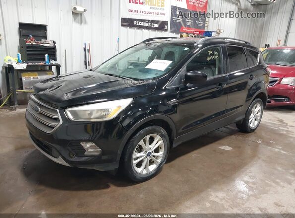 1FMCU9GD5JUB15617 2018 FORD ESCAPE Black Front left