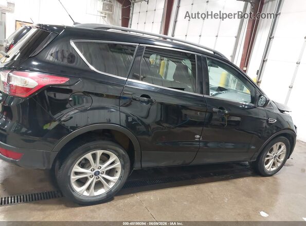 1FMCU9GD5JUB15617 2018 FORD ESCAPE Black Rear interior view