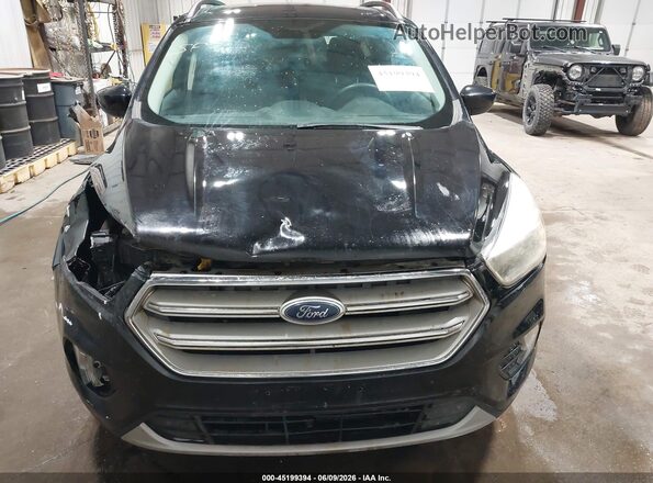 1FMCU9GD5JUB15617 2018 FORD ESCAPE Black Instrument cluster view