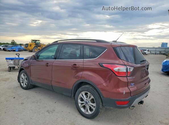 1FMCU9GD5JUB25130 2018 FORD ESCAPE Brown Հետևի ձախ