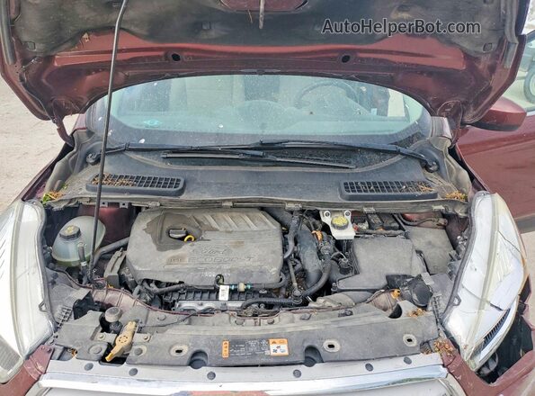 1FMCU9GD5JUB25130 2018 FORD ESCAPE Brown Շարժիչի բաժամունքի տեսք