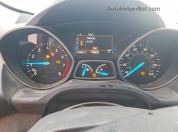 1FMCU9GD5JUB25130 2018 FORD ESCAPE Brown Սարքավորումների վահանակի տեսք