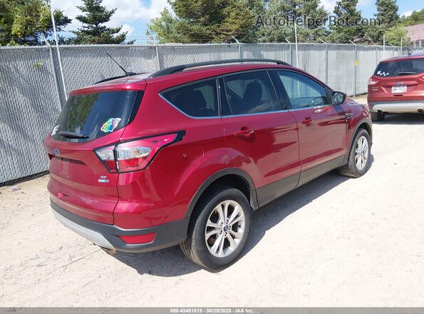 1FMCU9GD5JUB73596 2018 FORD ESCAPE Burgundy Trasero derecho