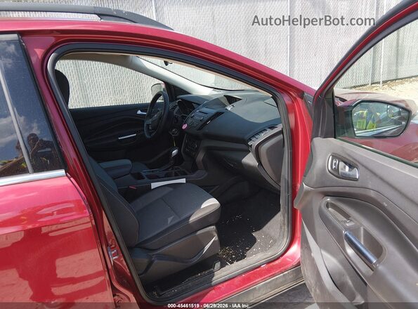 1FMCU9GD5JUB73596 2018 FORD ESCAPE Burgundy Vista interior delantera