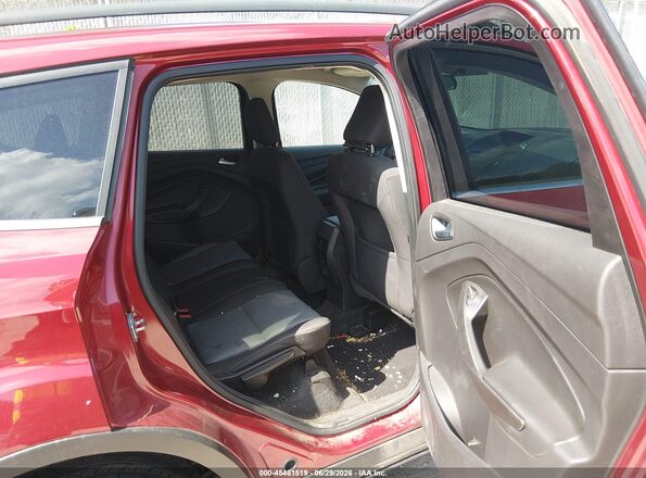 1FMCU9GD5JUB73596 2018 FORD ESCAPE Burgundy Vista de la etiqueta del VIN