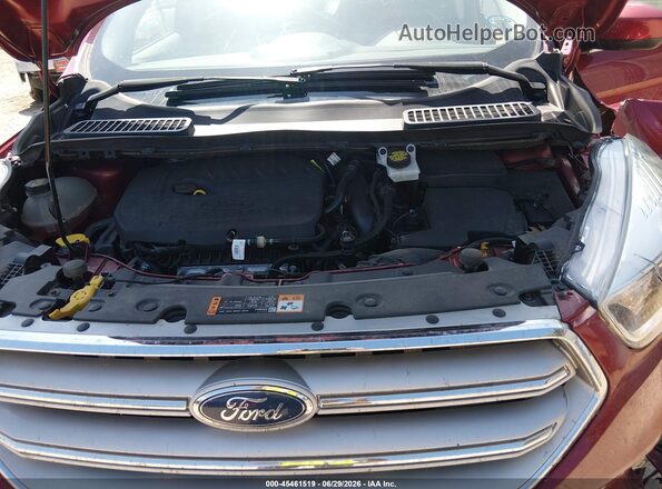 1FMCU9GD5JUB73596 2018 FORD ESCAPE Burgundy Vista trasera