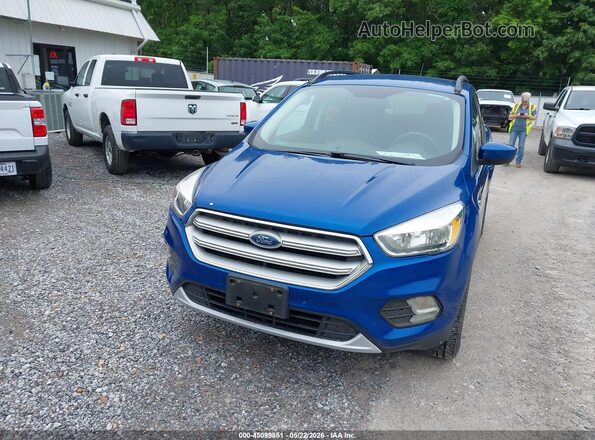1FMCU9GD5JUD31077 2018 FORD ESCAPE Blue Դիմացի տեսք