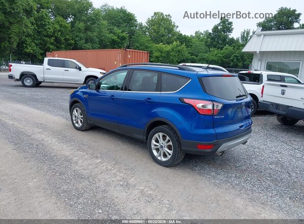1FMCU9GD5JUD31077 2018 FORD ESCAPE Blue Հետևի ձախ