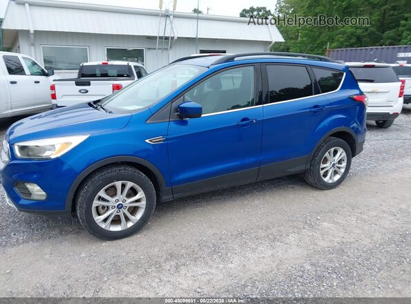 1FMCU9GD5JUD31077 2018 FORD ESCAPE Blue Սալոնի հետևի տեսք