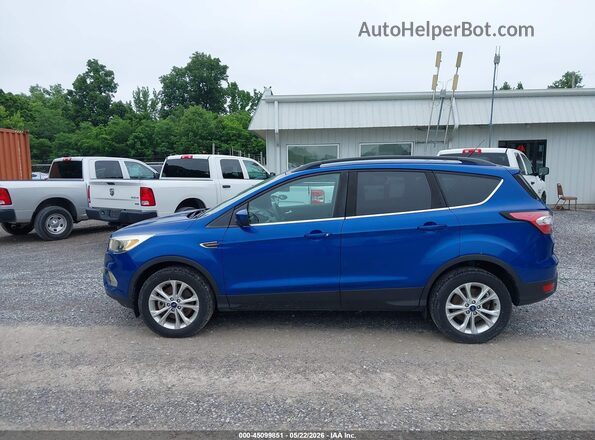 1FMCU9GD5JUD31077 2018 FORD ESCAPE Blue 