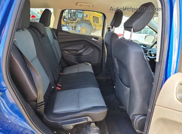 1FMCU9GD5KUA13459 2019 FORD ESCAPE Blue Вид задніх сидінь