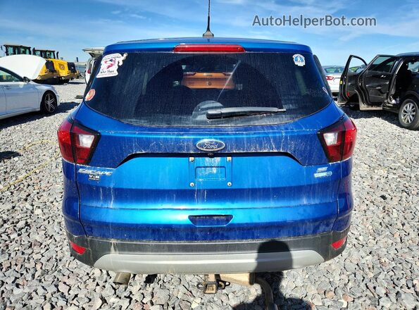 1FMCU9GD5KUA13459 2019 FORD ESCAPE Blue Вид ззаду