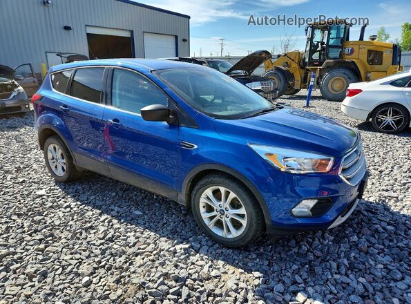 1FMCU9GD5KUA13459 2019 FORD ESCAPE Blue Передня права чверть
