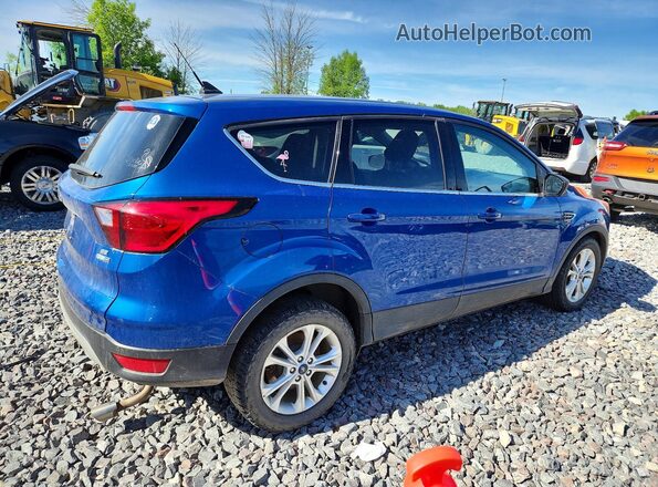 1FMCU9GD5KUA13459 2019 FORD ESCAPE Blue Задня права чверть