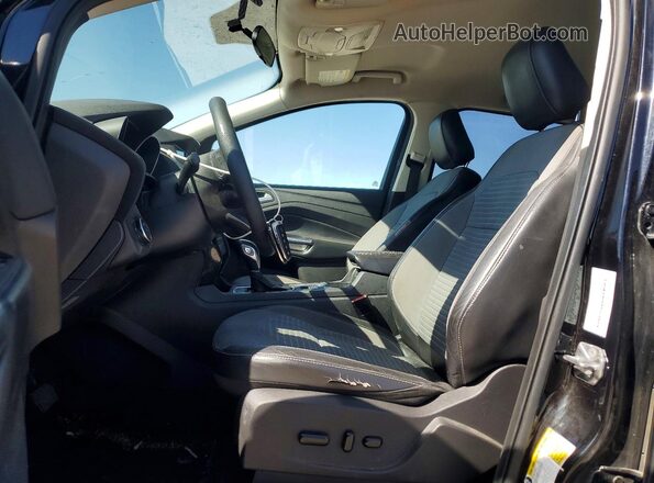 1FMCU9GD5KUA97525 2019 FORD ESCAPE Black Front interior view