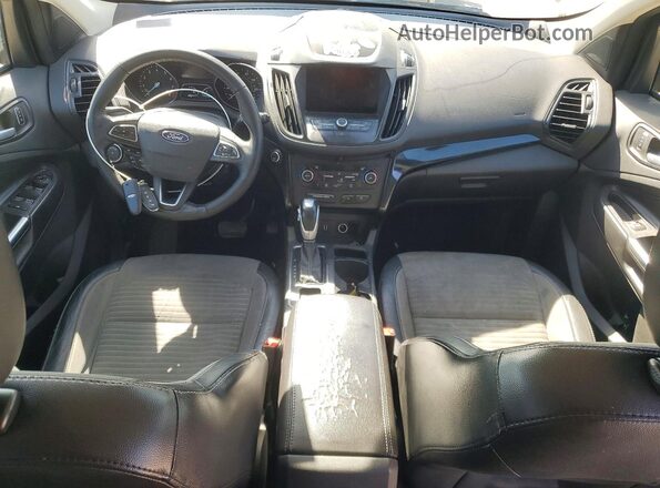 1FMCU9GD5KUA97525 2019 FORD ESCAPE Black Dashboard view