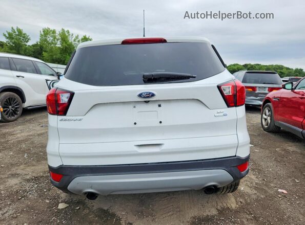 1FMCU9GD5KUB07776 2019 FORD ESCAPE White Հետևի տեսք