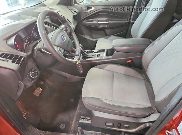 1FMCU9GD5KUB32323 2019 FORD ESCAPE Orange წინა სალონის ხედი