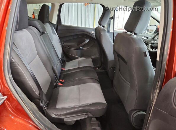 1FMCU9GD5KUB32323 2019 FORD ESCAPE Orange უკანა სავარძლების ხედი
