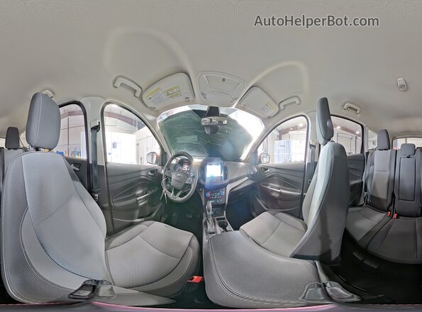 1FMCU9GD5KUB32323 2019 FORD ESCAPE Orange VIN კოდის სტიკერის ხედი