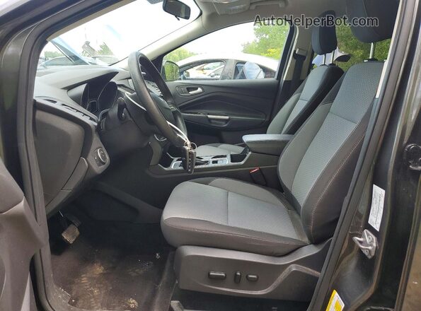 1FMCU9GD5KUB87323 2019 FORD ESCAPE Gray Front interior view