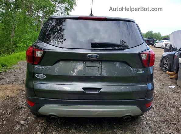 1FMCU9GD5KUB87323 2019 FORD ESCAPE Gray Rear view