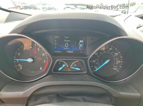 1FMCU9GD6HUA54871 2017 FORD ESCAPE White Вид щитка приладів