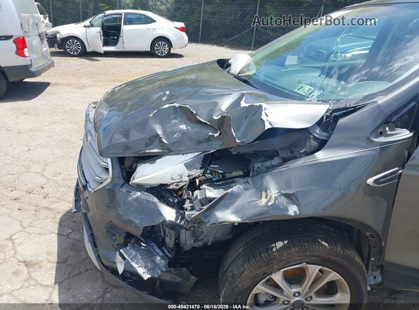1FMCU9GD6HUB34915 2017 FORD ESCAPE Gray წინა ხედი