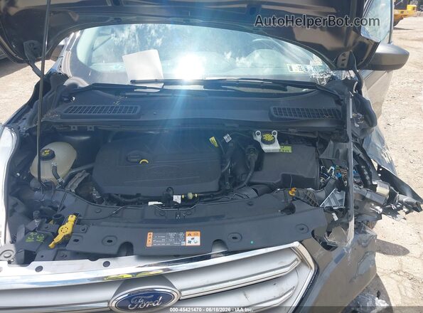 1FMCU9GD6HUB34915 2017 FORD ESCAPE Gray უკანა ხედი