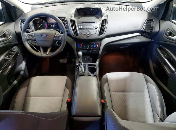 1FMCU9GD6HUB94323 2017 FORD ESCAPE Gray Dashboard view