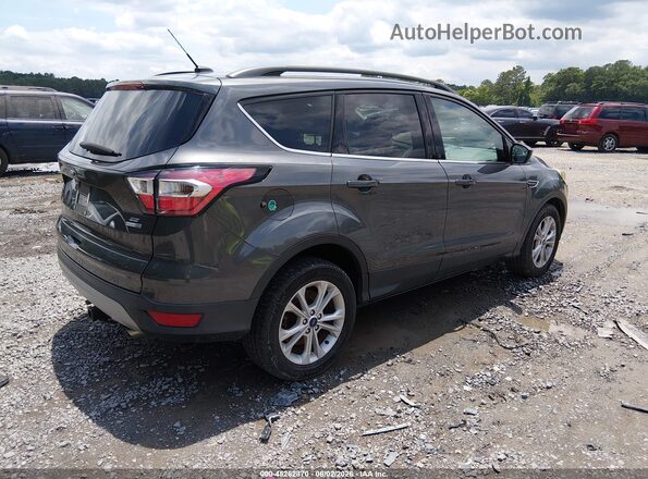 1FMCU9GD6HUB95665 2017 FORD ESCAPE Серый Задняя правая четверть