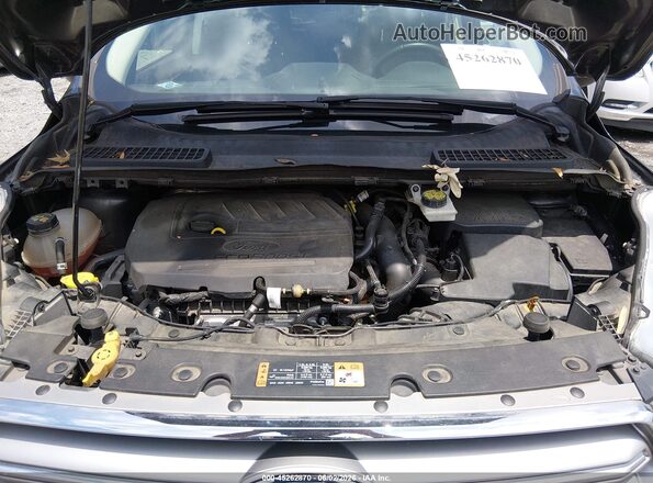 1FMCU9GD6HUB95665 2017 FORD ESCAPE Серый Вид сзади